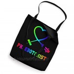 Gift For Phlebotomist Phlebotomy Butterfly Needle Heart Tote Bag