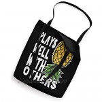 Swinger Couples Plays Well With Others Upside Pineapple Down Tote Bag