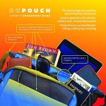 NuPouch Sporty Crossbody Bag Water Resistant Shoulder Bag Purse Travel Bag