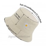 Bucket Hat 100% Cotton Double-Sided-Wear Print Travel Outdoor Cap Unisex Packable Summer Beach Sun Hat