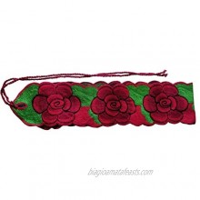 Mexican Belt Sash 33 Inches & 22 Inches String Beautiful Floral Desing Traditional Fiesta Party