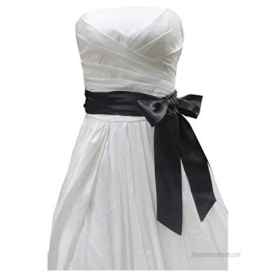 Wedding satin sash belt for special occasion dress bridal sash