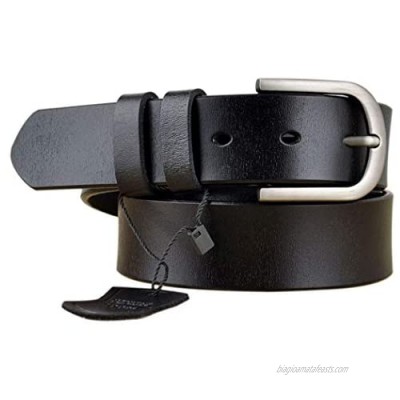 Womens Leather Belts for Jeans  Vonsely Women Leather Waist Belts for Pants