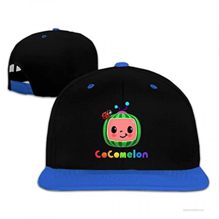Co-Co-Melon Baseball Cap Adjustable Lightweight Hat Breathable Sunhat for Kids Boys Girls Youth