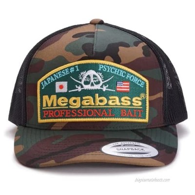 Megabass Psychic CAMO Woodland Classic Trucker HAT