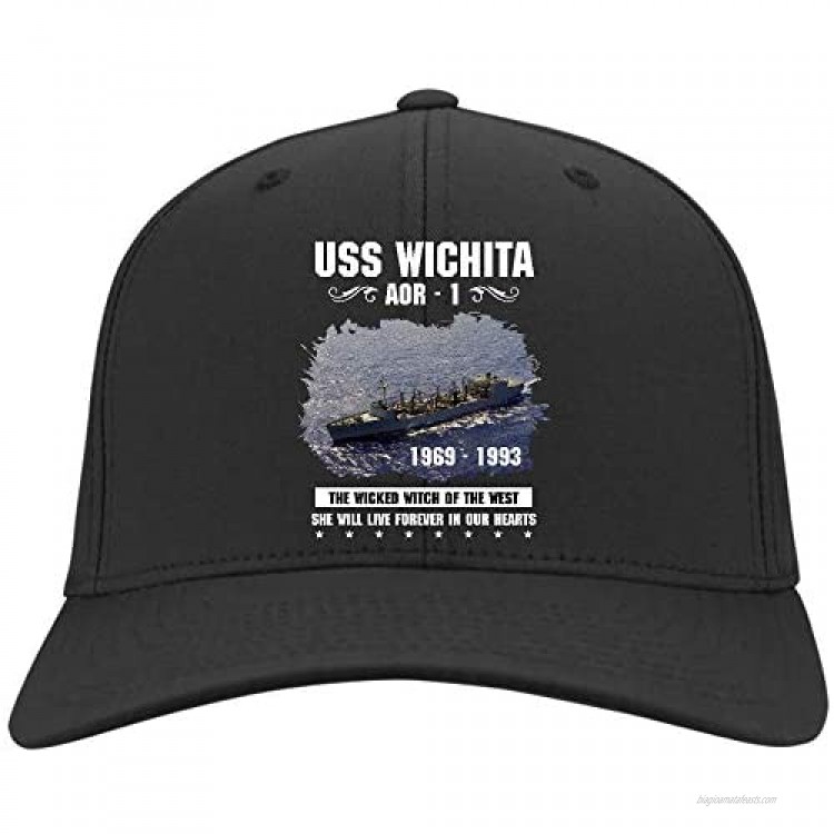 Morgan Schai USS Wichita Aor 1 Navy Veteran Hat Twill Cap