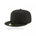 New Era Los Angeles Dodgers 59Fifty Hat Adult Black/Black