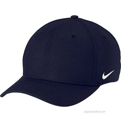 Nike Dri-FIT Swoosh Flex Cap (Navy  Small/Medium)