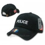 Rapiddominance Police Dual Flag Raid Cap Black