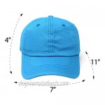 WAYCAP Wholesale 12-Pack Baseball Cap Adjustable Size Plain Blank All Cotton Solid Color dad Hat