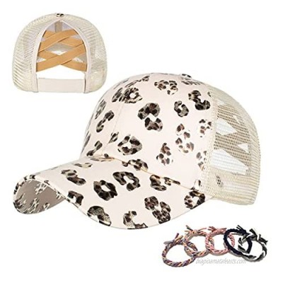 Womens Cow Print Baseball Cap Unisex Adjustable Baseball Hat Casual Cotton Sun Hats for Teen Girls