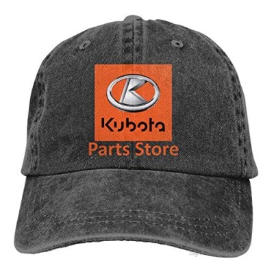 10sdaklasd Kubota Baseball Caps Mens Womens Camping Adult Adjustable Cowboy Hat Casquette Black