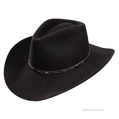 RESISTOL Stetson Briscoe 3X Felt Western Cowboy Hat RWBRSC-433407