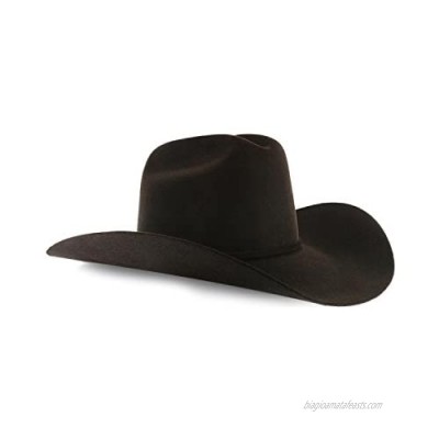 RODEO KING Men's 5X Felt Cowboy Hat No Color 7 3/8