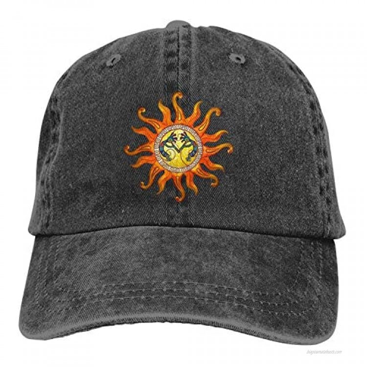 Southwest Sun Kopelli Men's Cotton Washable Cowboy Hat Classic Adjustable Sun Protection Hat