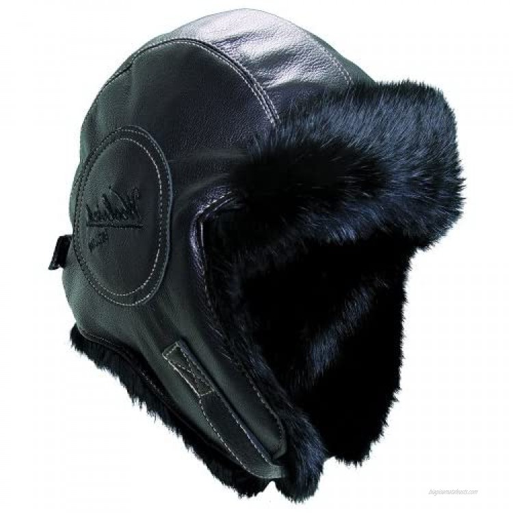 Woolrich Leather Fur Pilot Hat