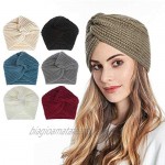 GAngel Warm Twist Hat Winter Cable Hairwaps Crochet Headband Women Girls(1pc)