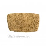 Knit Handmade Headband With Flower