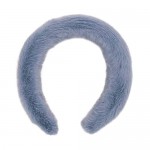 surell Faux Mink Hairband - Fluffy Fashion Accessory - Soft Luxury Headwear - Fake Acrylic Fur Fuzzy Headband