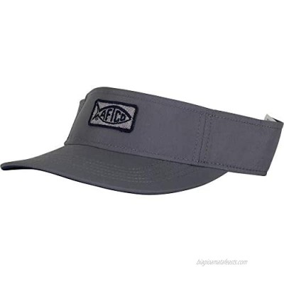 AFTCO Original Fishing Visor - Charcoal (One Size Fits All) (Charcoal)