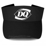 Dairy-Queen-DQ-ice-Cream- Sun Visor Snapback Hats Caps for Women Kids