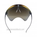 Multicolor Protective Sunglasses Shield Visor Full Face Cover UV 400 for Men and Women