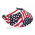The Incredible Sunvisor Patriotic Flag Patterns Perfect for Summer! Made in The USA!!