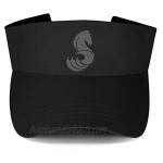Women's Visor Beneteau-Logo- Sun Hats Outdoor Summer Tennis Caps