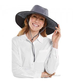 Coolibar UPF 50+ Women's Etta Shapeable Sun Catcher Hat - Sun Protective