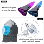 Geyoga 2 Pack Sun UV Protection Hat Mesh Wide Brim Sun Hat Outdoor Foldable Beach Hiking Fishing Summer Hat 56-58 cm (Pink and Blue)