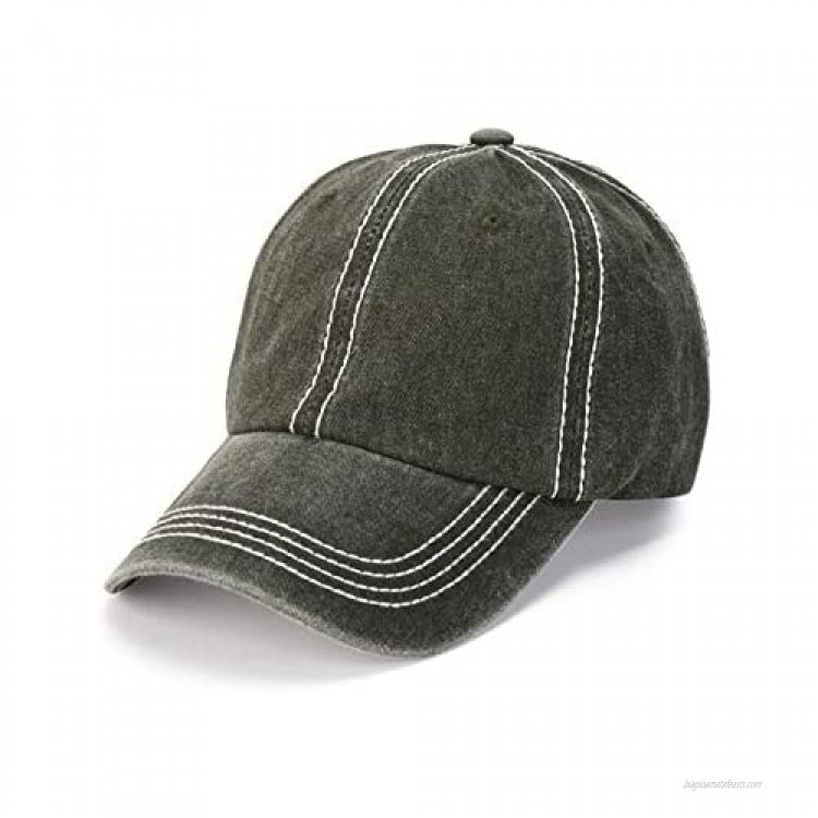 Baseball Cap for Men Women Washed Cotton Adjustable Sport Outdoor Sun Caps Hip hop Casual Hat Snapback Cap