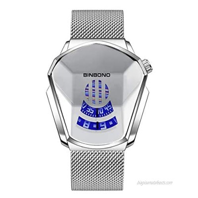 Casual Watches for Men Hot Diamond Style Quartz Watch Waterproof Fashion Steel Band Men Women