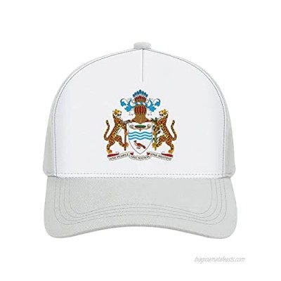 Jovno Cowboy Sun Hats Coat of Arms of Guyana Outdoor Shapeable Fashion Panama Sun Fisherman Hat