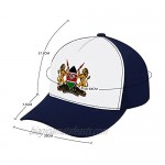 Jovno Cowboy Sun Hats Coat of Arms of Kenya Outdoor Shapeable Fashion Panama Sun Fisherman Hat