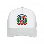 Jovno Cowboy Sun Hats Coat of Arms of The Dominican Republic Outdoor Shapeable Fashion Panama Sun Fisherman Hat