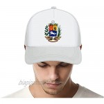 Jovno Cowboy Sun Hats Coat of Arms of Venezuela Outdoor Shapeable Fashion Panama Sun Fisherman Hat