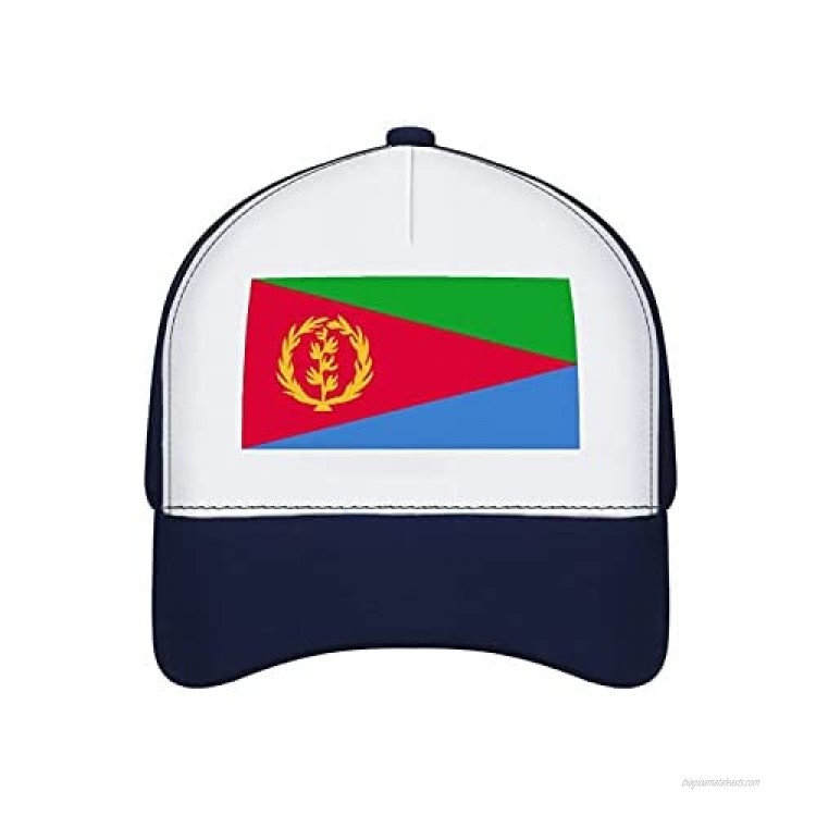 Jovno Cowboy Sun Hats Eritrea Flag Outdoor Shapeable Fashion Panama Sun Fisherman Hat