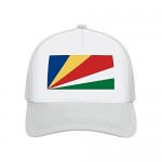 Jovno Cowboy Sun Hats Seychelles Flag Outdoor Shapeable Fashion Panama Sun Fisherman Hat
