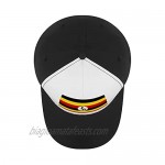 Jovno Cowboy Sun Hats Uganda Flag Outdoor Shapeable Fashion Panama Sun Fisherman Hat
