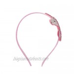Bowbear Girls Womens Crystal Party Headband (Pink Unicorn)