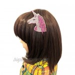 Bowbear Girls Womens Crystal Party Headband (Pink Unicorn)