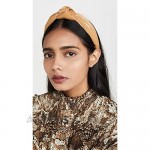 Lele Sadoughi Women's Faux Leather Knotted Headband