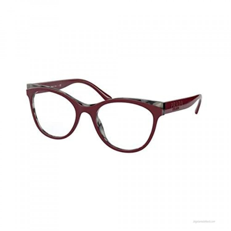 Eyeglasses Prada PR 5 WV 07H1O1 Bordeaux Grey