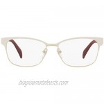 Eyeglasses Prada PR 65 RV 2821O1 IVORY/PALE GOLD