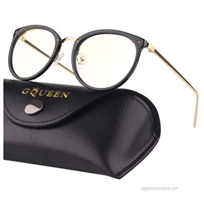 GQUEEN Fake Clear Glasses Non Prescription Glasses Eyeglasses Rectangular Frame  201512