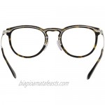 Prada Eyeglasses VPR02V VPR/02/V 2AU/1O1 Havana Full Rim Optical Frame 51mm