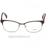 Prada Women's PR 65RV Eyeglasses 53mm