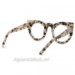 Zeelool Vintage Oversized Thick Cat Eye Blue Light Blocking Glasses for Women Ophelia VFP0290
