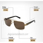 ZILLI Luxurious Eyewear Sunglasses for Men Polarized - Crocodile Leather Titanium - Eyeglasses Polarized Frames - ZI 65001