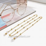 18K Gold Plated Glasses chain (Thick Plating Layer) Eyeglass Strap for Women